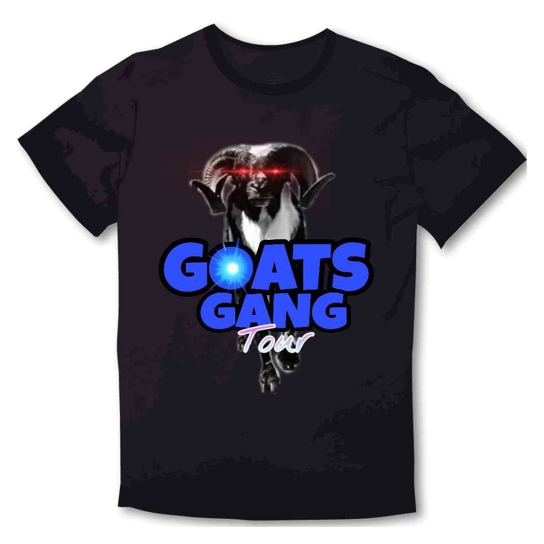 All GoatsGangTour Tee Shirtđź‘•signature