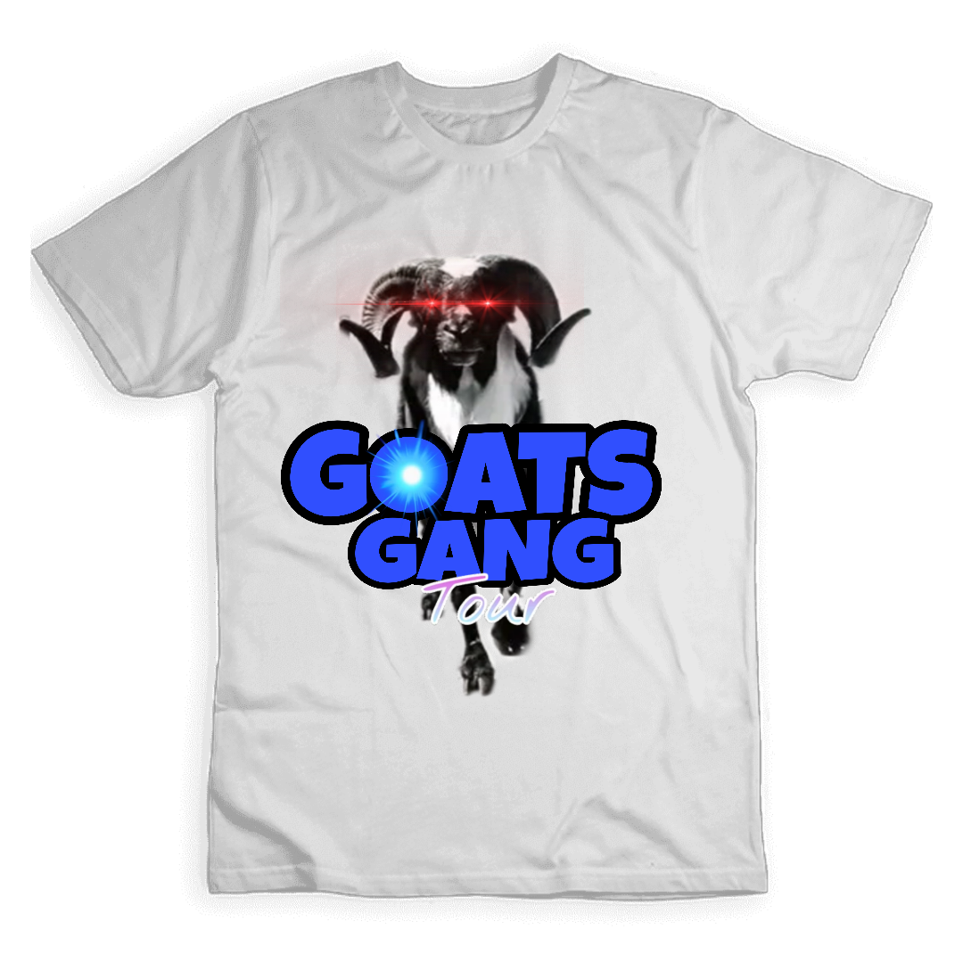 All GoatsGangTour Tee Shirt 👕 signature