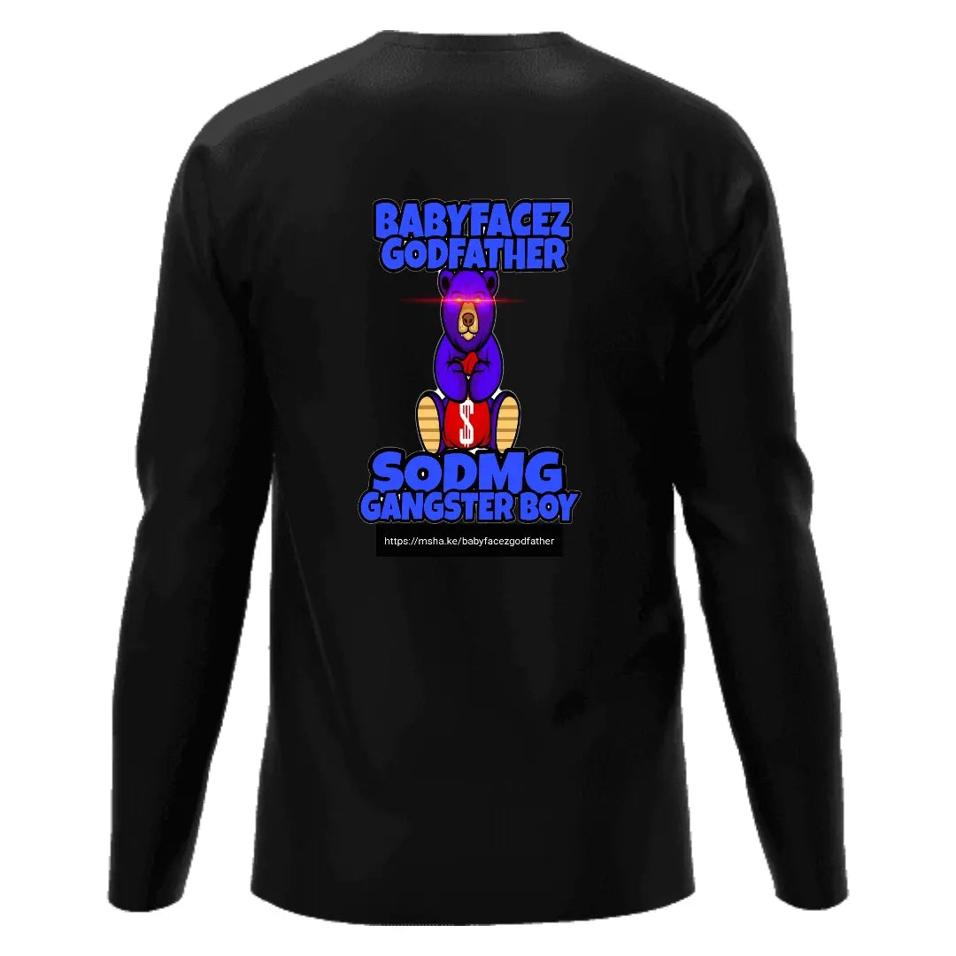 Babyfacez Godfather SODMG Corporation Gangster Boy Logo Signature Tee