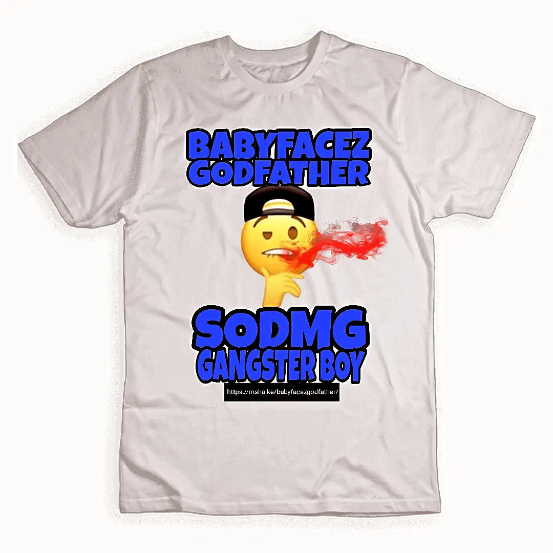 Babyfacez Godfather SODMG Gangster Boy Logo Signature Tee T-shirts