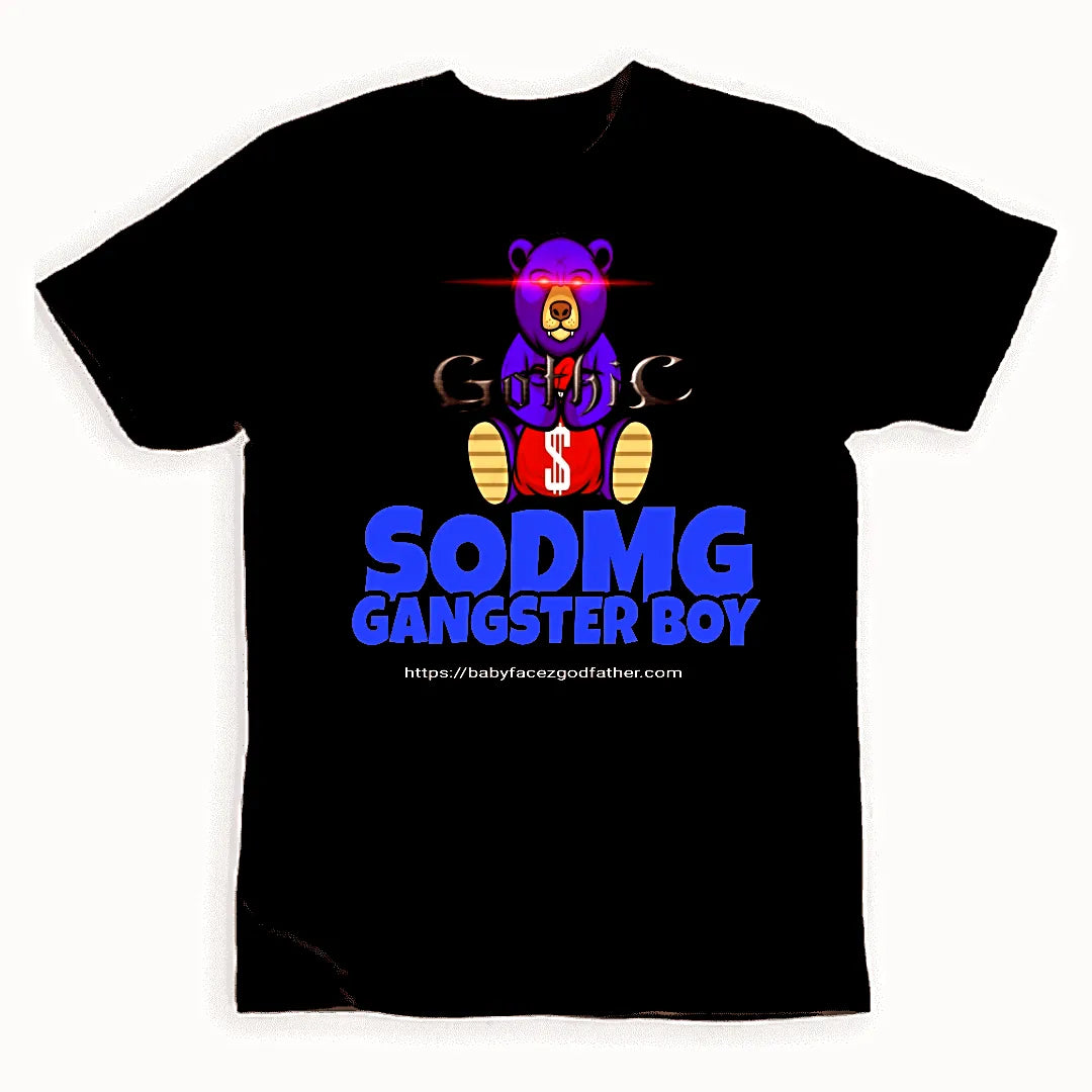Babyfacez Godfather SODMG Gangster Boy Logo Signature Tee
