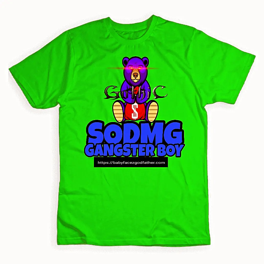 Babyfacez Godfather SODMG Gangster Boy Logo Signature Tee