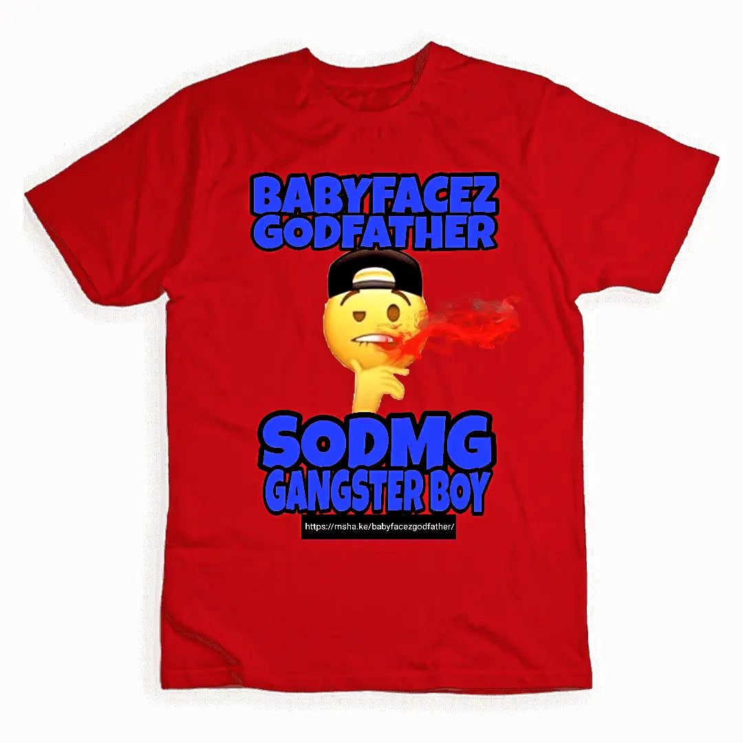 Babyfacez Godfather SODMG Gangster Boy Logo Signature Tee T-shirts