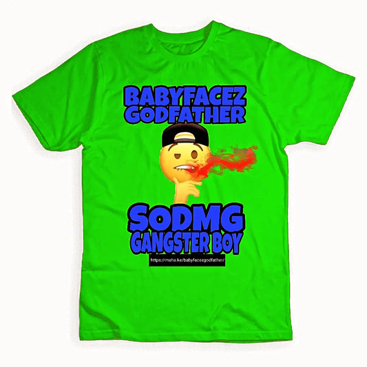 Babyfacez Godfather SODMG Gangster Boy Logo Signature Tee T-shirts