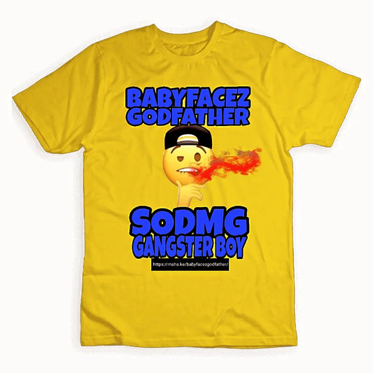Babyfacez Godfather SODMG Gangster Boy Logo Signature Tee T-shirts