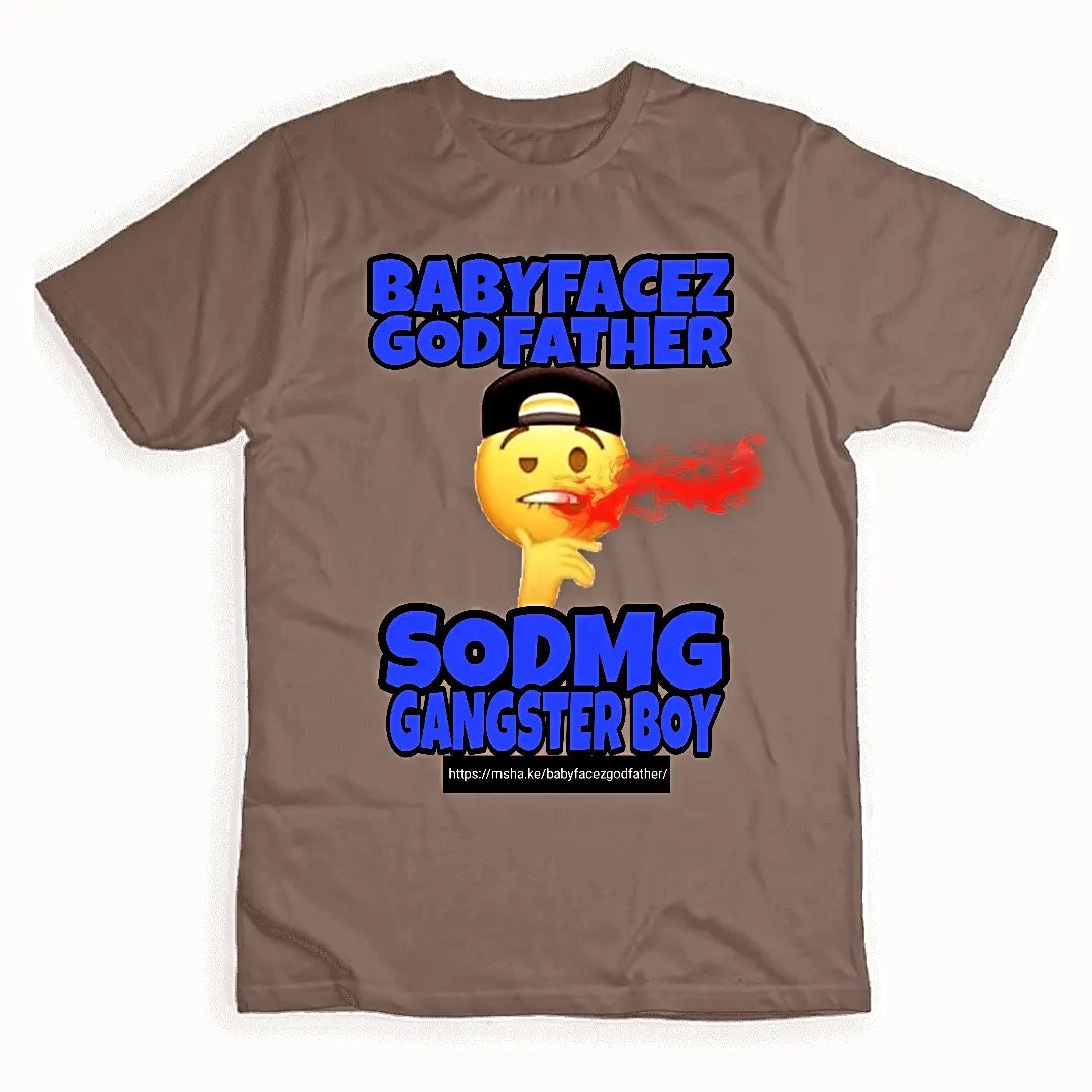 Babyfacez Godfather SODMG Gangster Boy Logo Signature Tee T-shirts