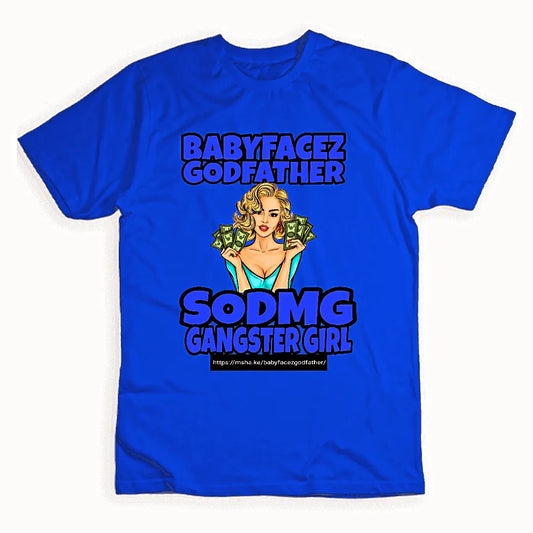 Babyfacez Godfather SODMG Gangster Girl Model Logo Signature Tee T-shirts