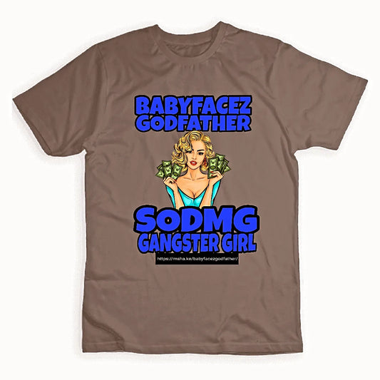 Babyfacez Godfather SODMG Gangster Girl Model Logo Signature Tee T-shirts