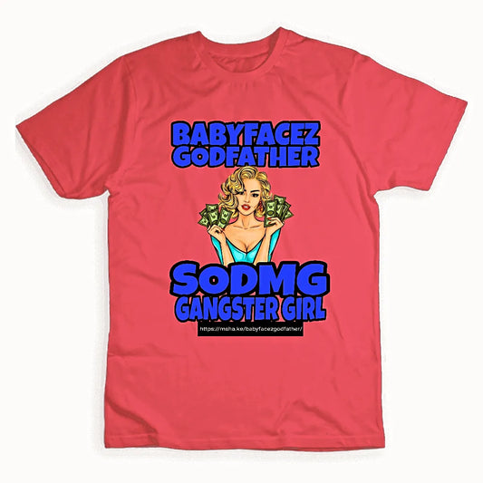 Babyfacez Godfather SODMG Gangster Girl Model Logo Signature Tee T-shirts