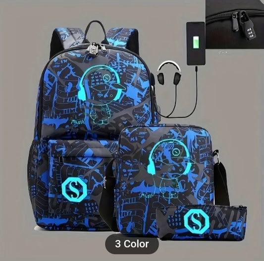 Babyfacez Godfather SODMG Gangster Boy Logo Signature Backpack🎒